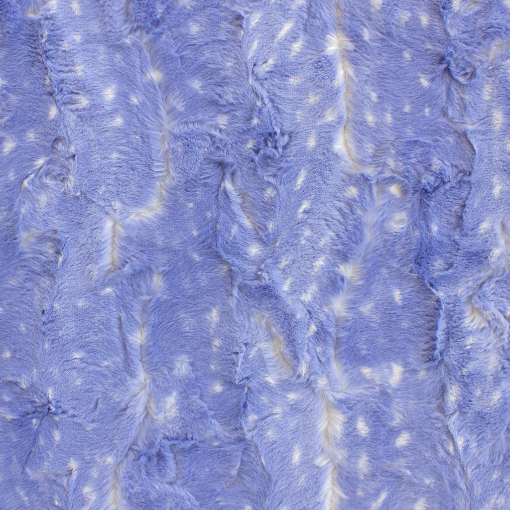 Doe snuggle minky fabric, draped fold