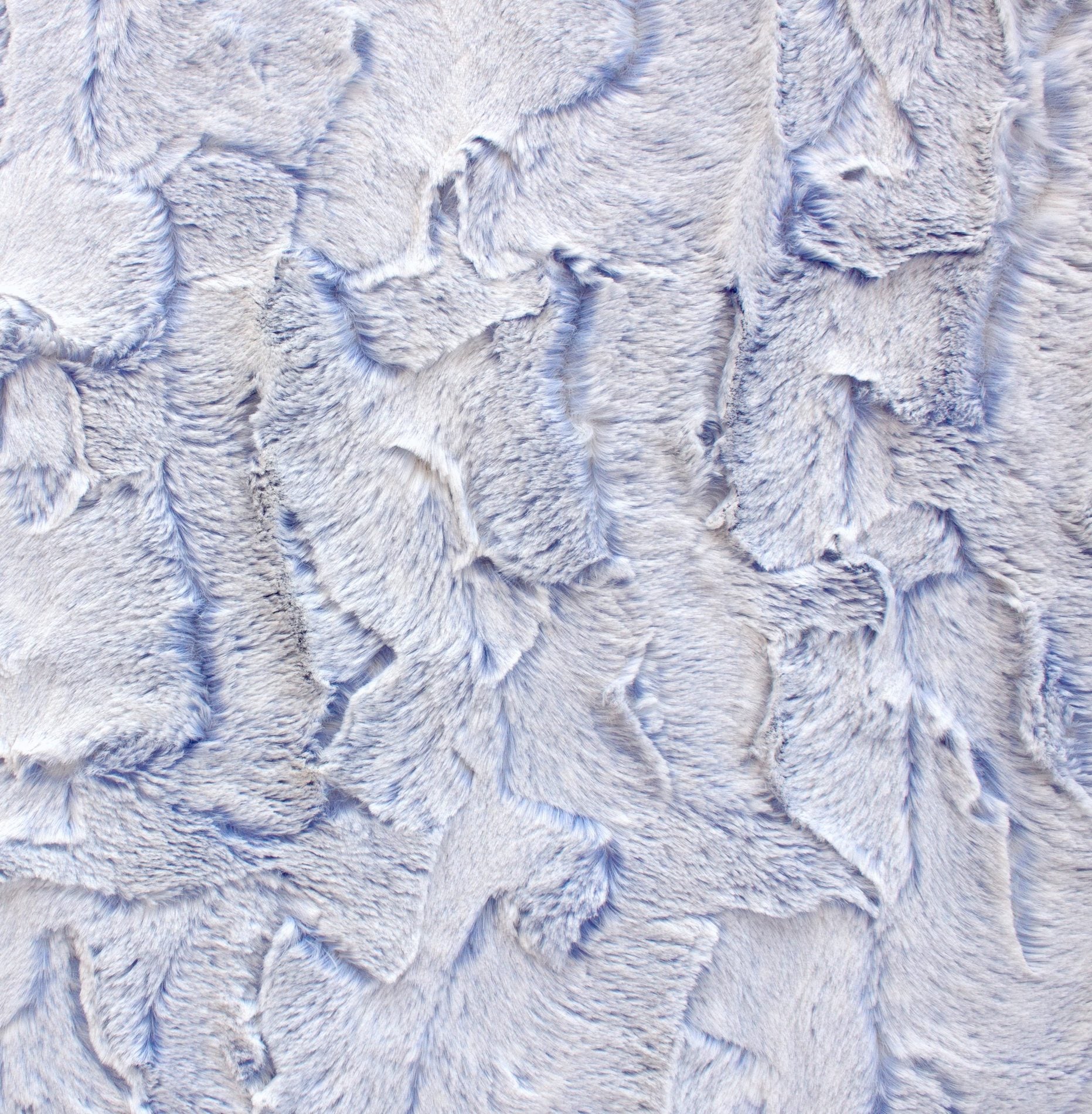 Dusted Doe snuggle minky fabric, full swatch