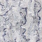 Dusted Doe snuggle minky fabric, draped fold
