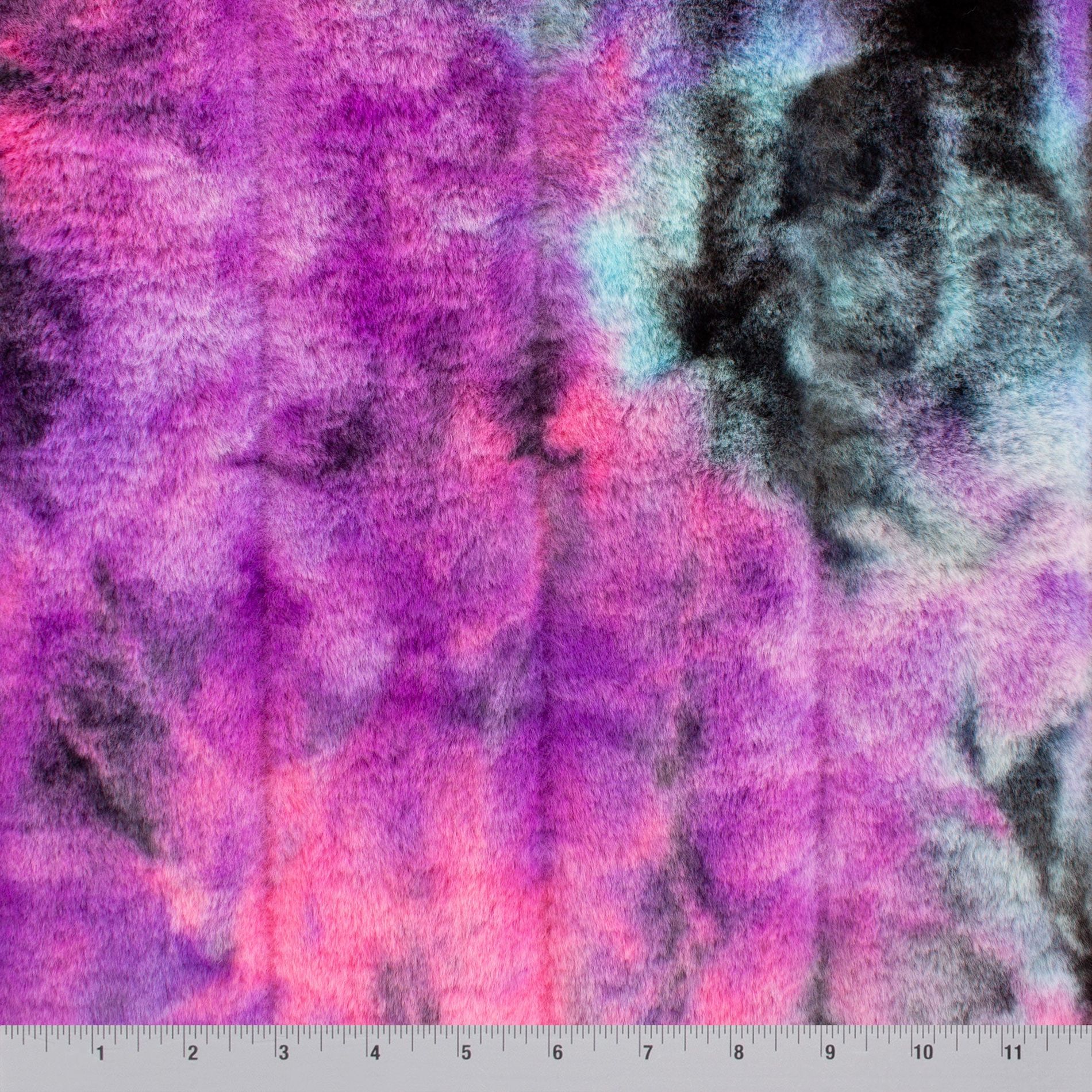 Eclipse Koala snuggle minky fabric, drape detail