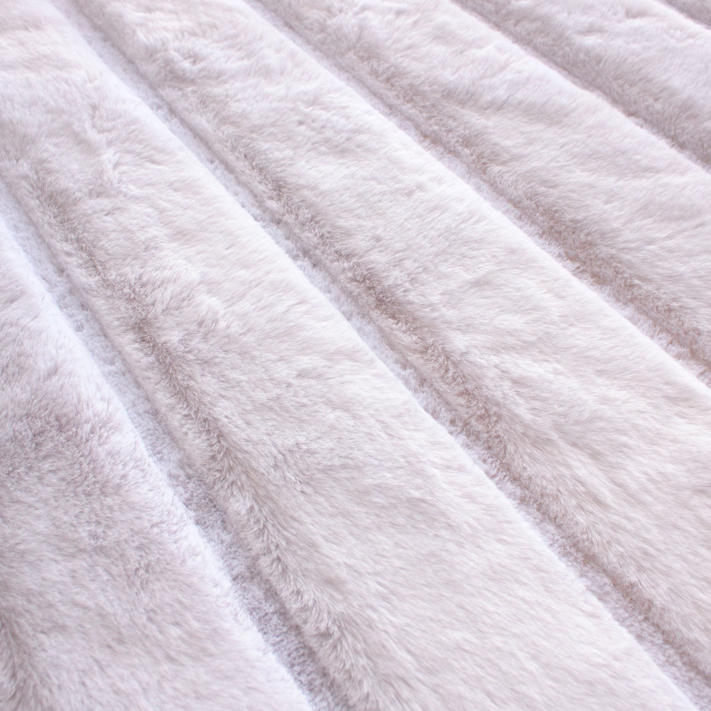 Frosted Koala snuggle minky fabric, frosted finish detail
