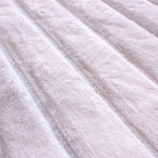 Frosted Koala snuggle minky fabric, frosted finish detail