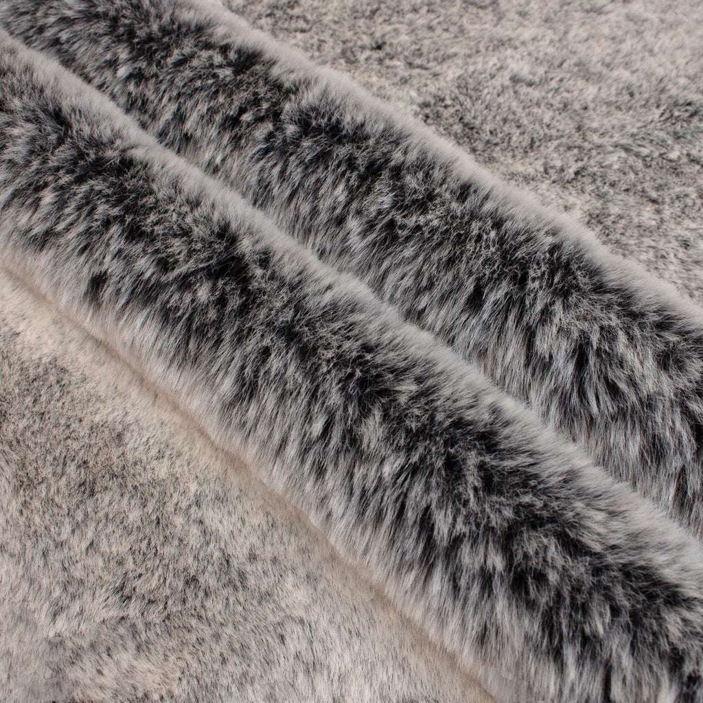 Frosted Kodi snuggle minky fabric, frosted-dyed finish detail