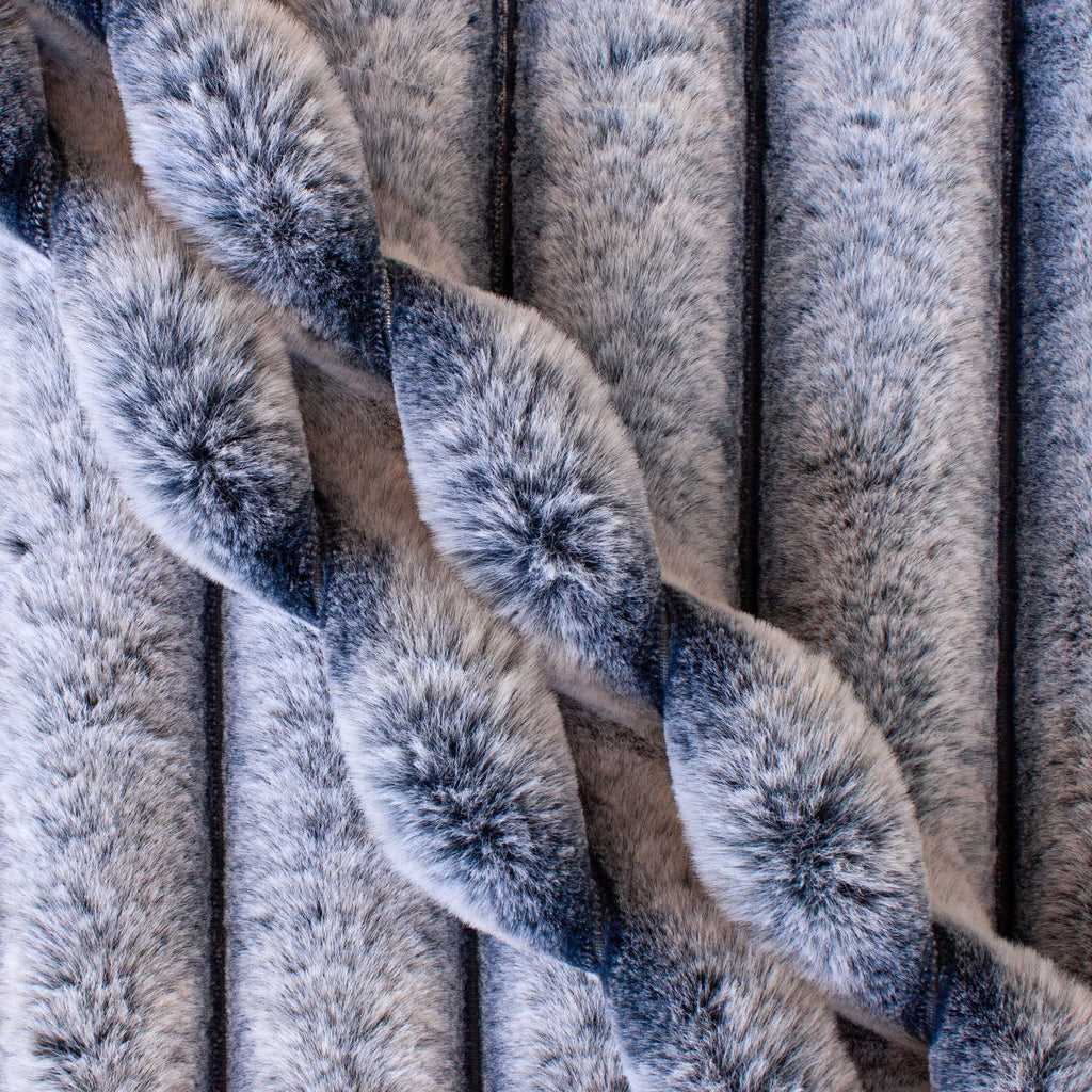 Frosted Madelyn Snuggle minky fabric, folded stack