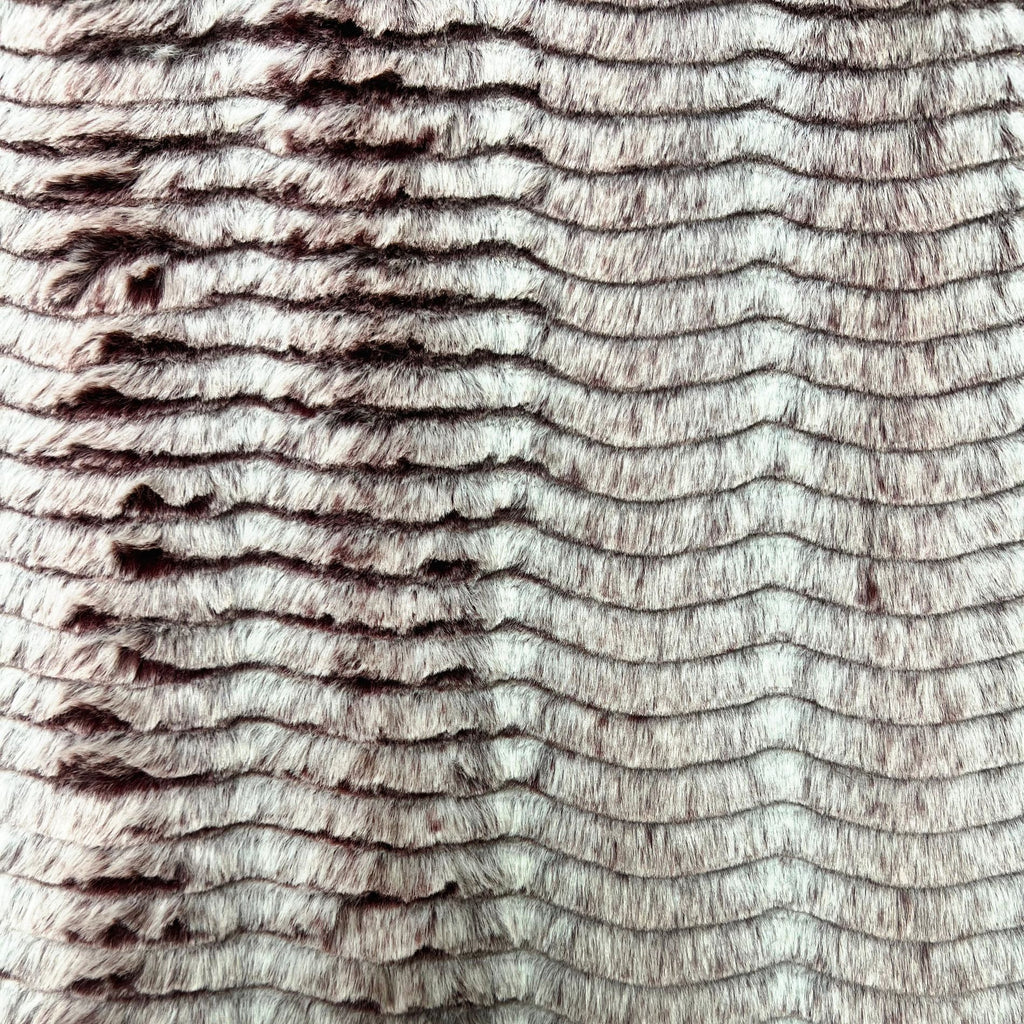 Frosted Ocean snuggle minky fabric, surface detail
