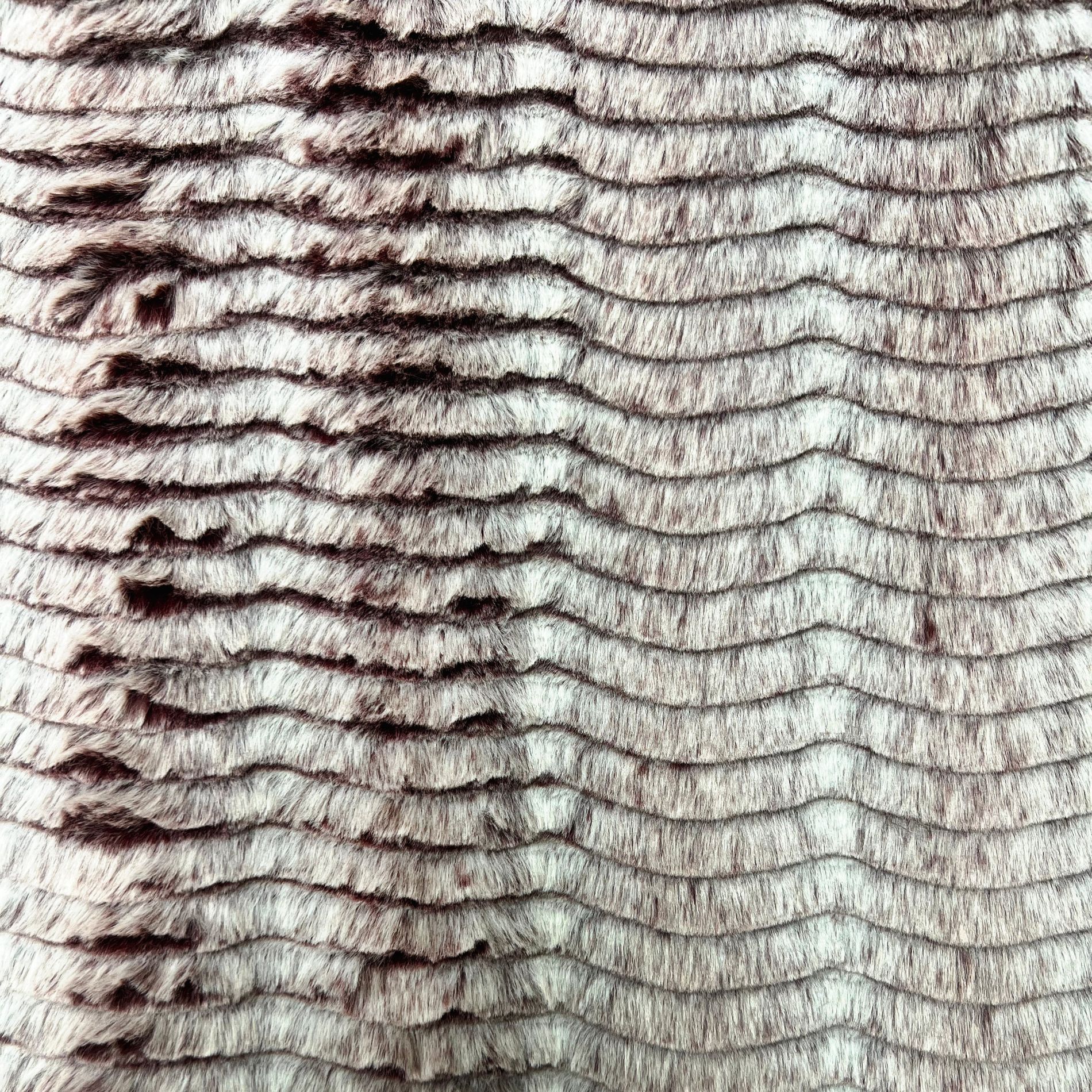 Frosted Ocean snuggle minky fabric, surface detail
