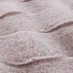 Frosted Roam Snuggle minky fabric, frosted finish close-up