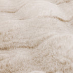 Frosted Roam Snuggle minky fabric, pile detail