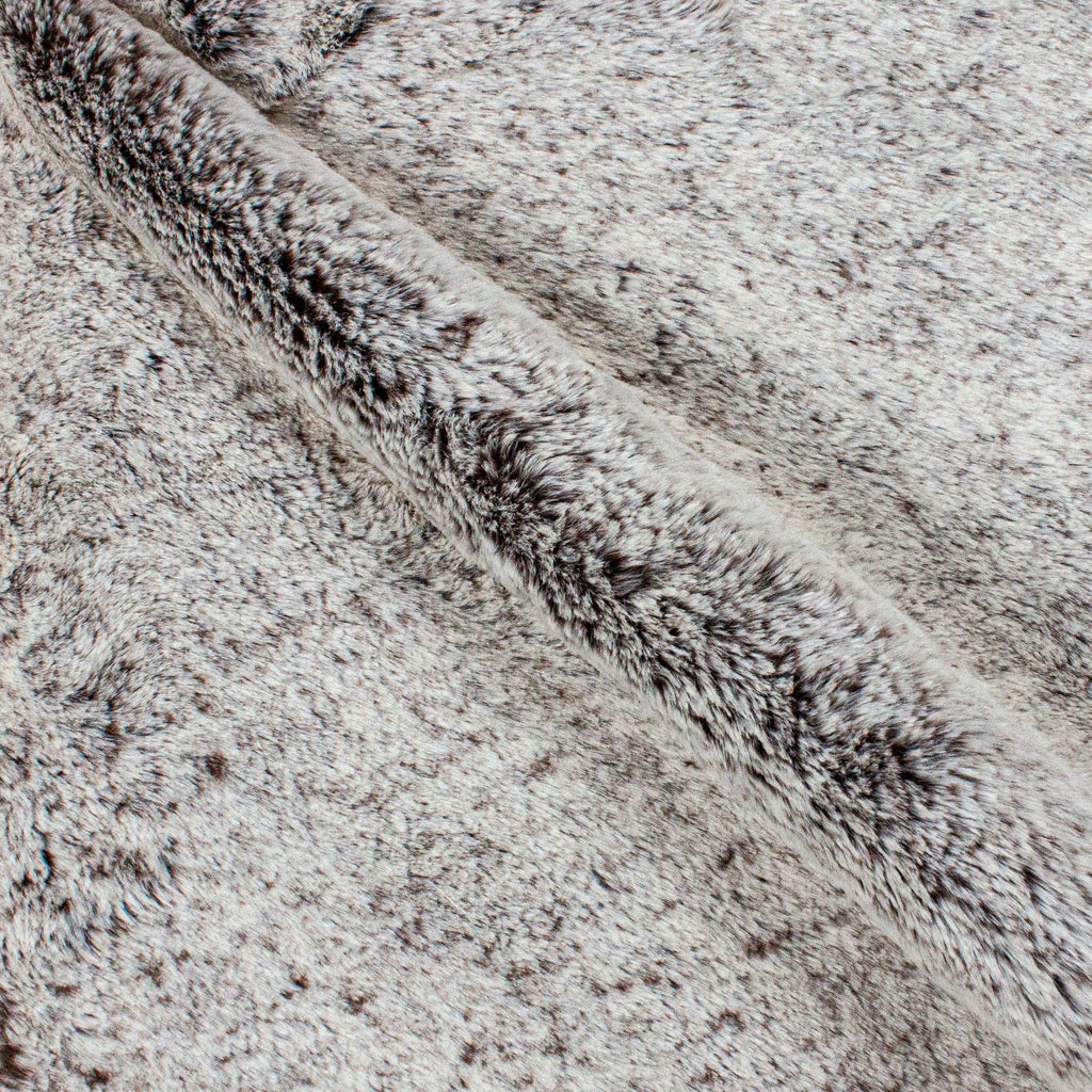 Frosted Whispy Snuggle minky fabric side profile