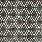 Grove print minky fabric, folded
