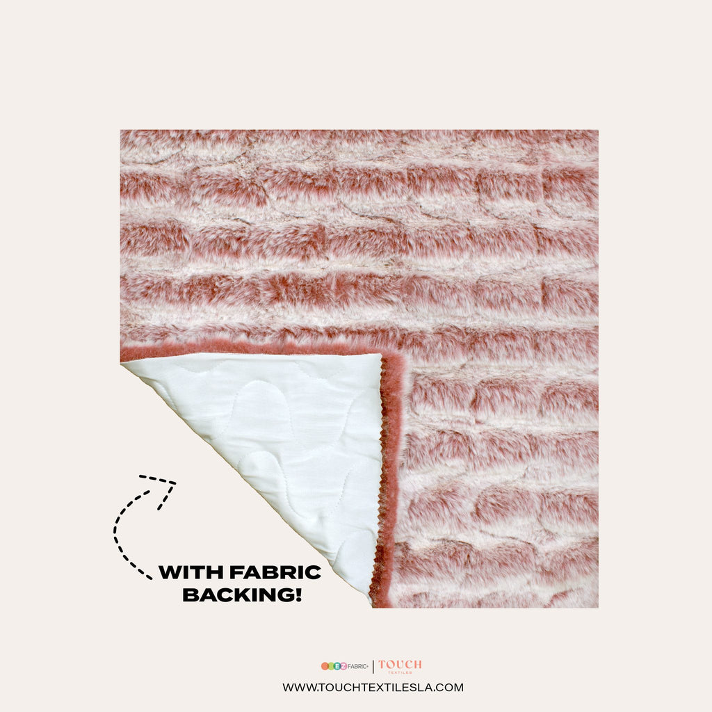 Hudson snuggle minky fabric, swatch