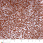 Jasper snuggle minky fabric, bolt view
