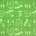 Garden Patch minky fabric, full print repeat