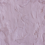 Luxe Snuggle purples minky fabric, embossed texture close-up