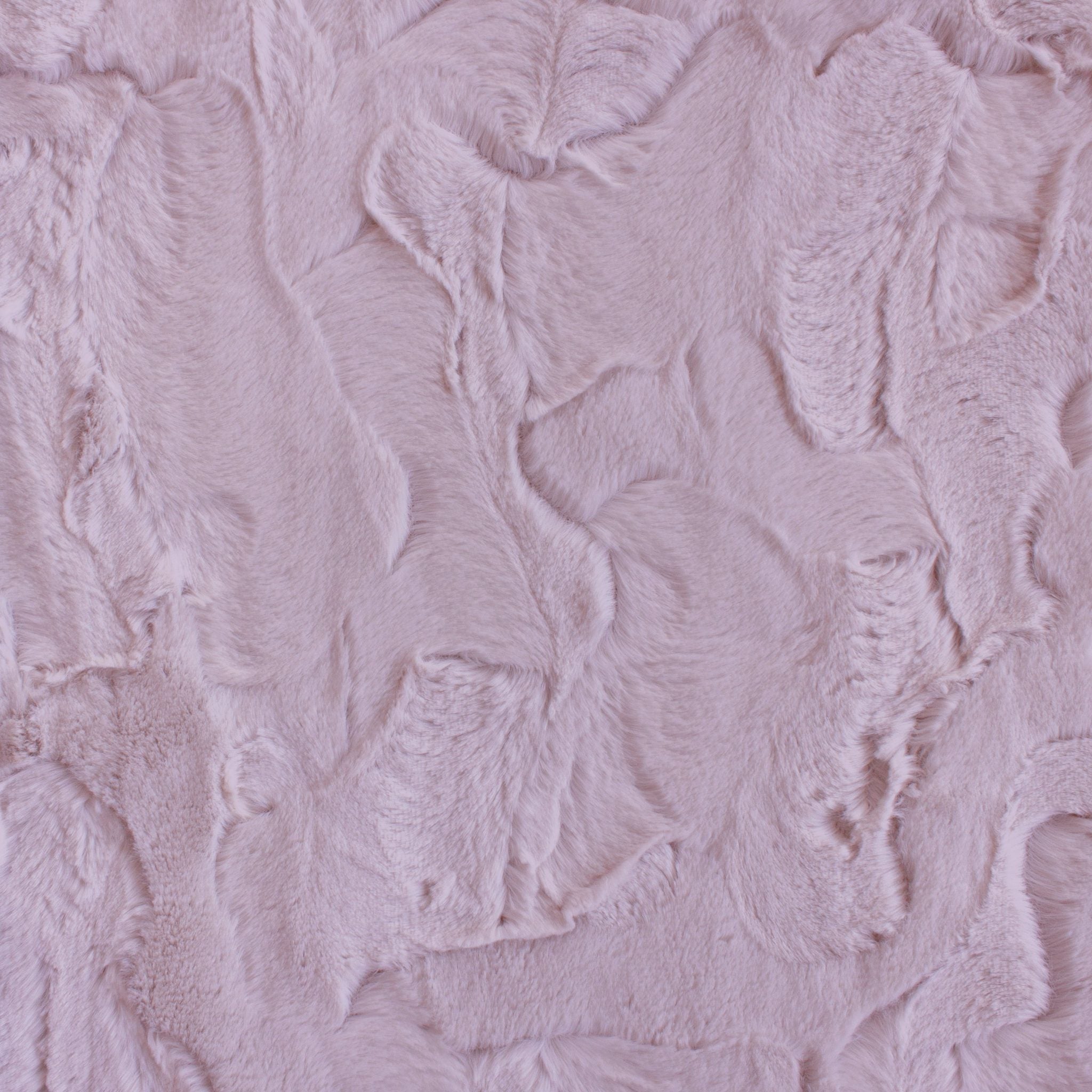 Luxe Snuggle purples minky fabric, embossed texture close-up