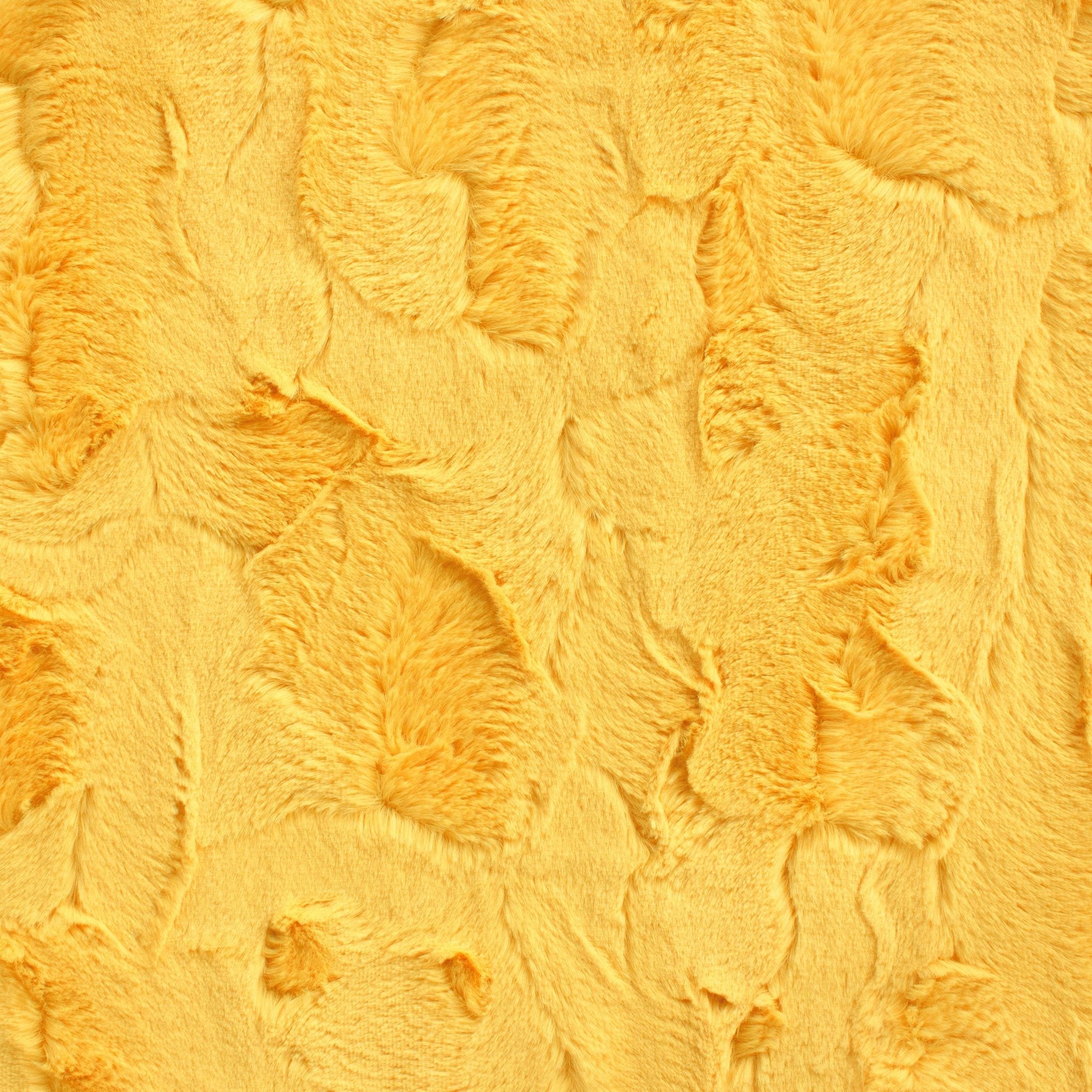 Luxe Snuggle warm tones minky fabric, embossed texture close-up