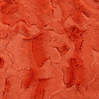 Luxe Snuggle warm tones minky fabric, swatch