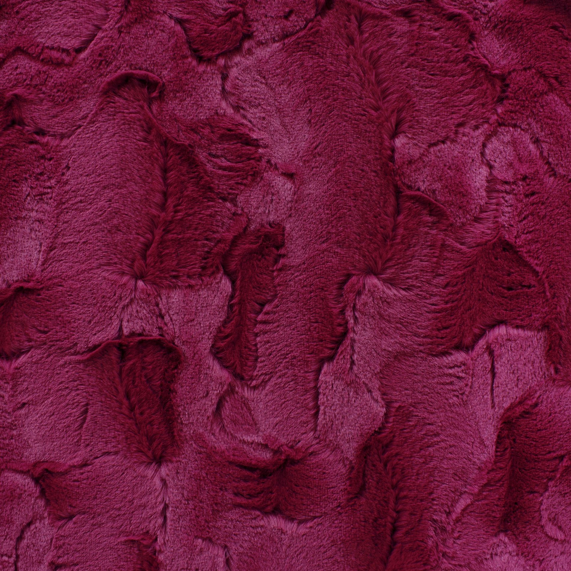Luxe Snuggle purples minky fabric, swatch