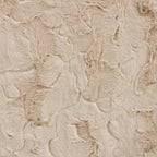 Luxe Snuggle earth tones minky fabric, plush pile detail