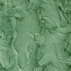 Luxe Snuggle greens minky fabric, swatch
