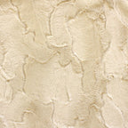 Luxe Snuggle earth tones minky fabric, embossed texture close-up