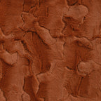 Luxe Snuggle earth tones minky fabric, full width
