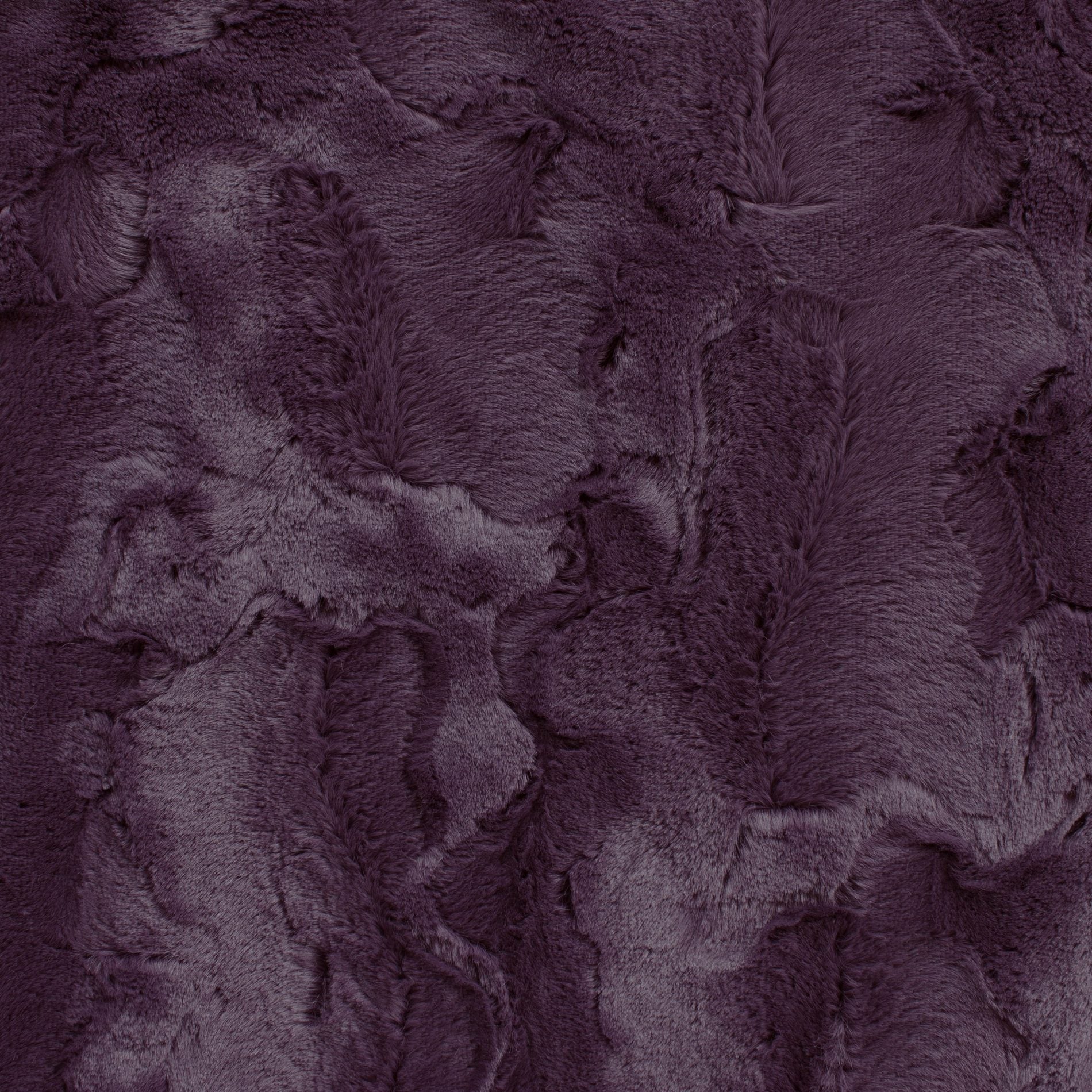 Luxe Snuggle purples minky fabric, folded bolt