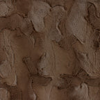 Luxe Snuggle earth tones minky fabric, folded bolt