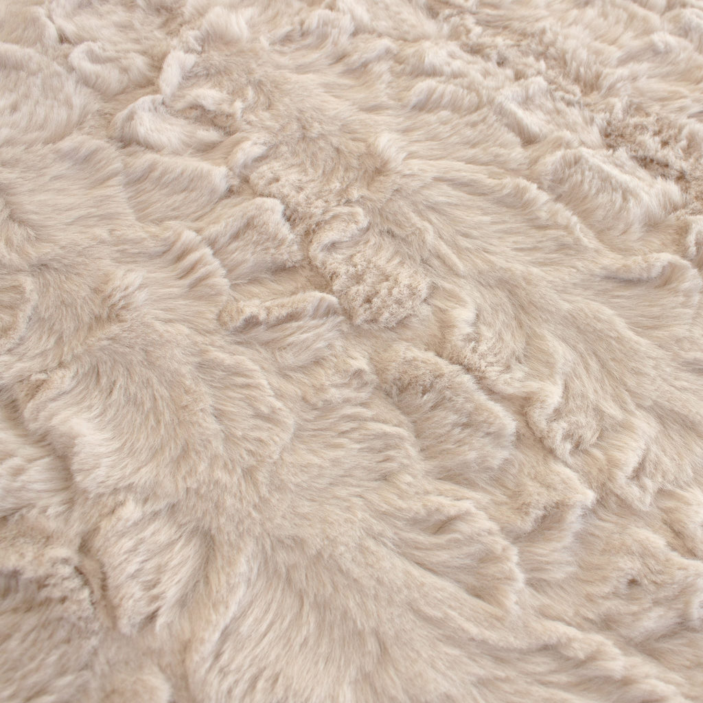 Malibu Snuggle earth tones minky fabric, folded bolt