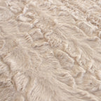 Malibu Snuggle earth tones minky fabric, folded bolt