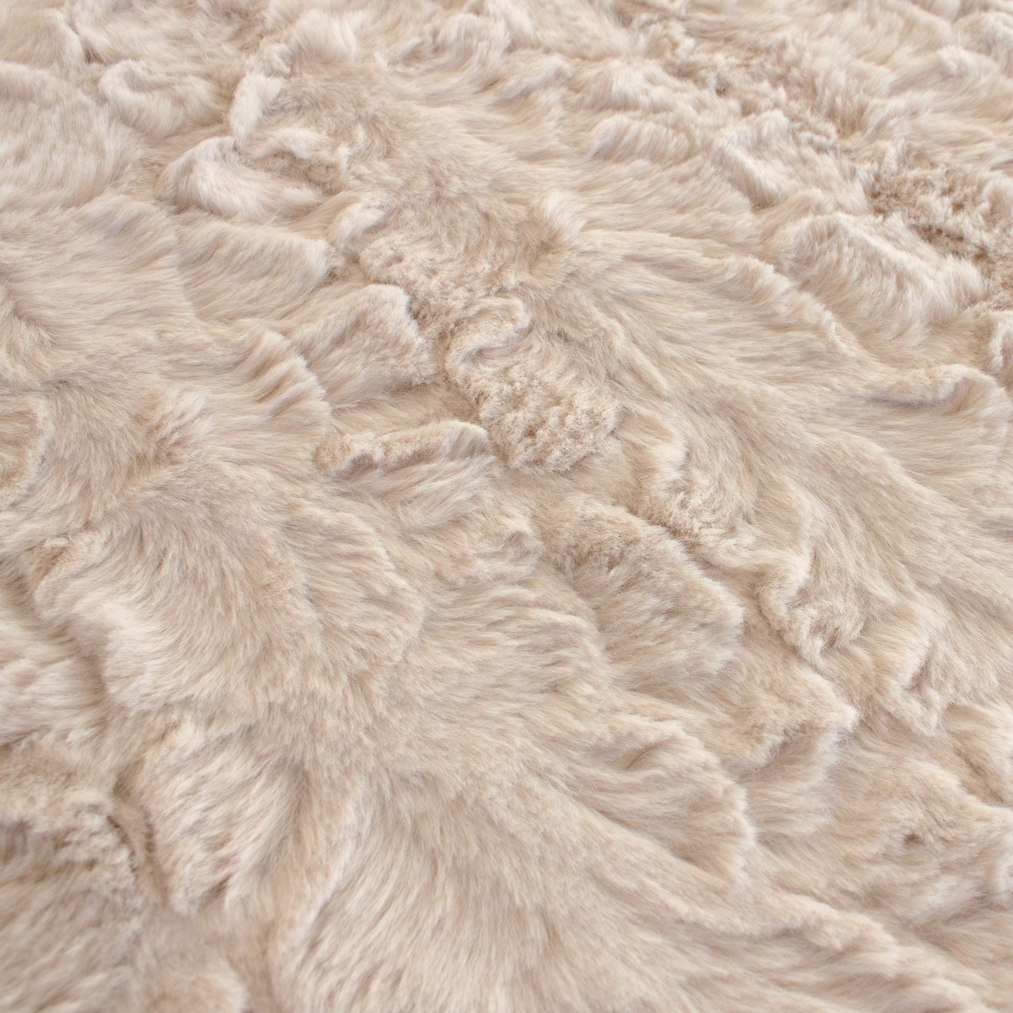 Malibu Snuggle earth tones minky fabric, folded bolt
