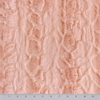 Malibu Neutrals snuggle minky fabric, close-up of plush pile
