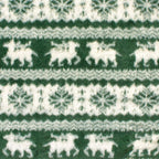 Nordic Reindeer snuggle minky fabric, pile detail