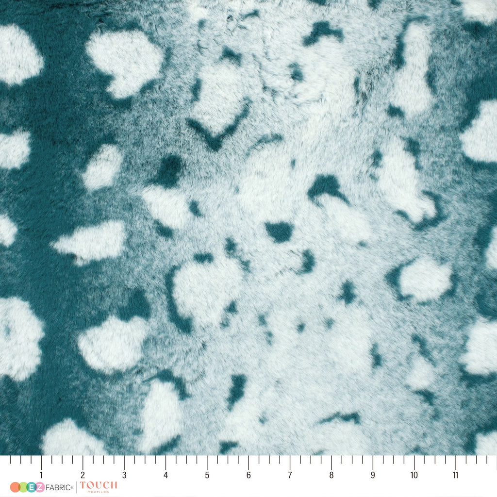Ocelot Kodi snuggle minky fabric, full bolt