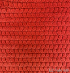 Paris Snuggle Red minky fabric by EZ Fabric