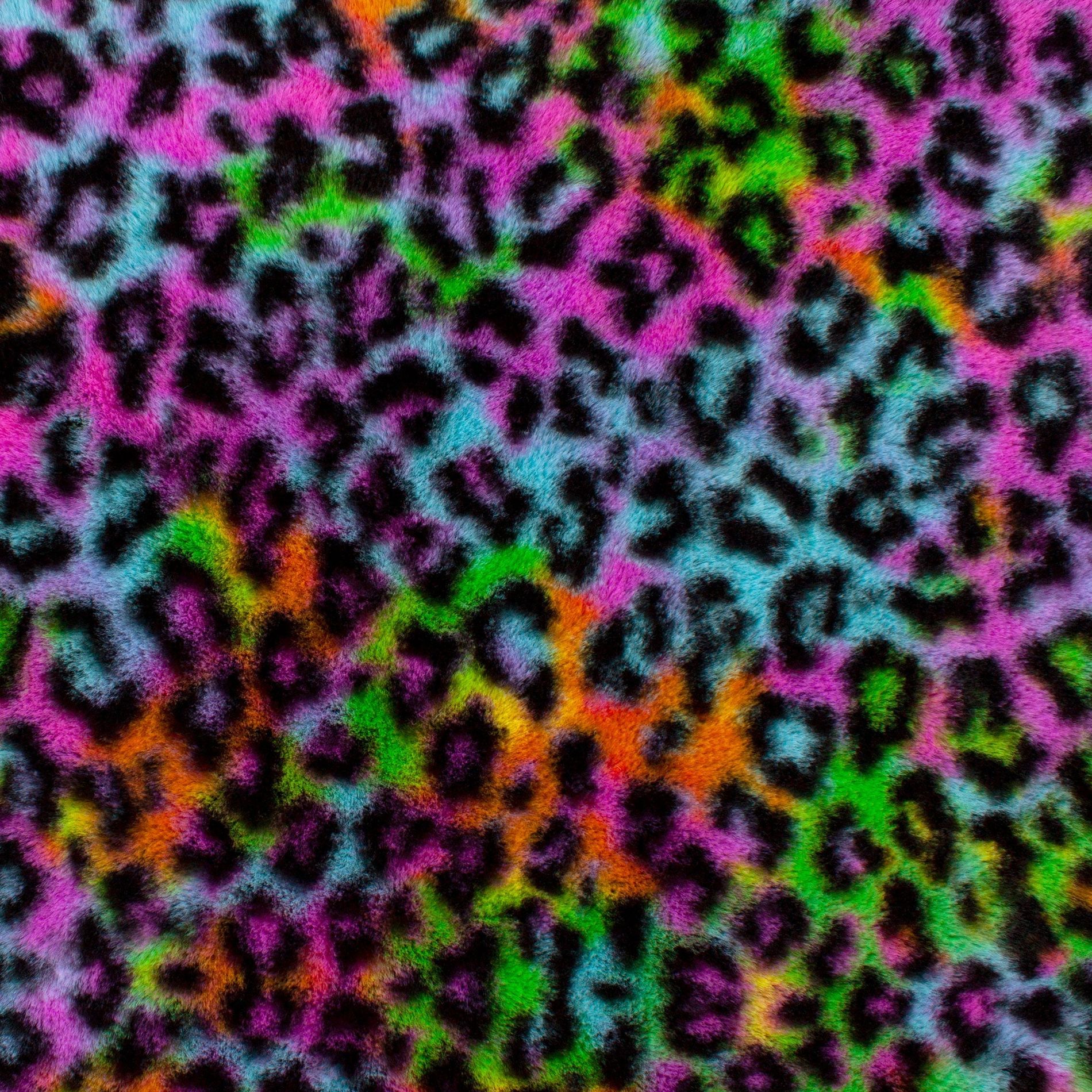 Party Animal snuggle minky fabric, swatch