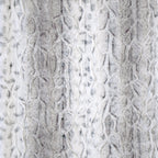Pearl Leopard snuggle minky fabric, fabric on the bolt