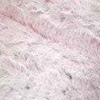 Pearl Leopard snuggle minky fabric, surface sheen detail