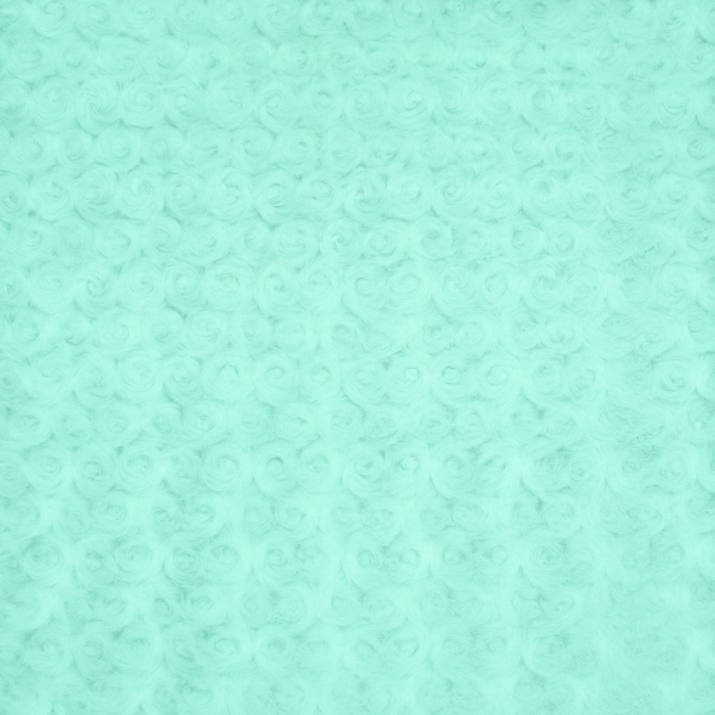 Minky Rosebud color range flat lay