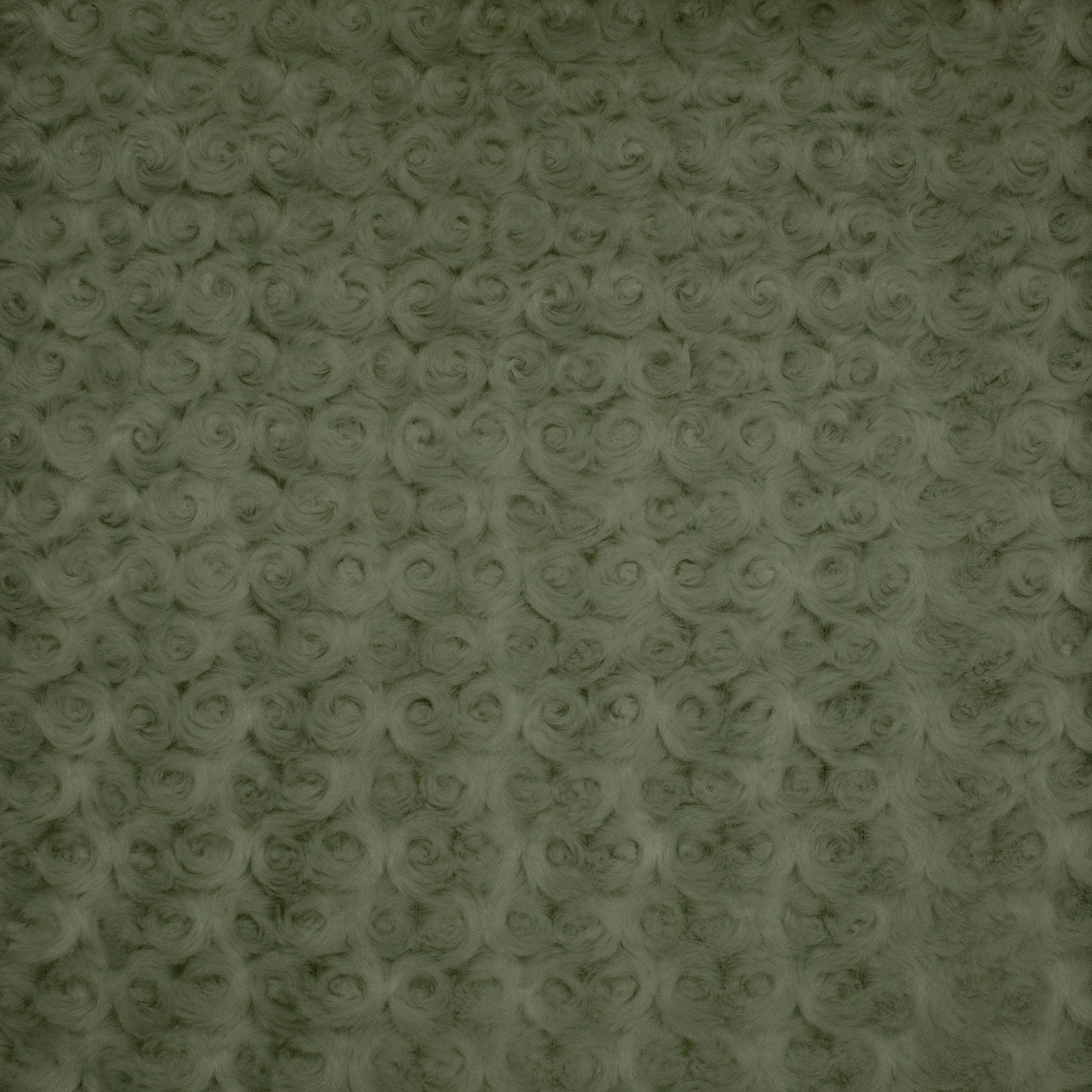 Minky Rosebud minky fabric draped throw