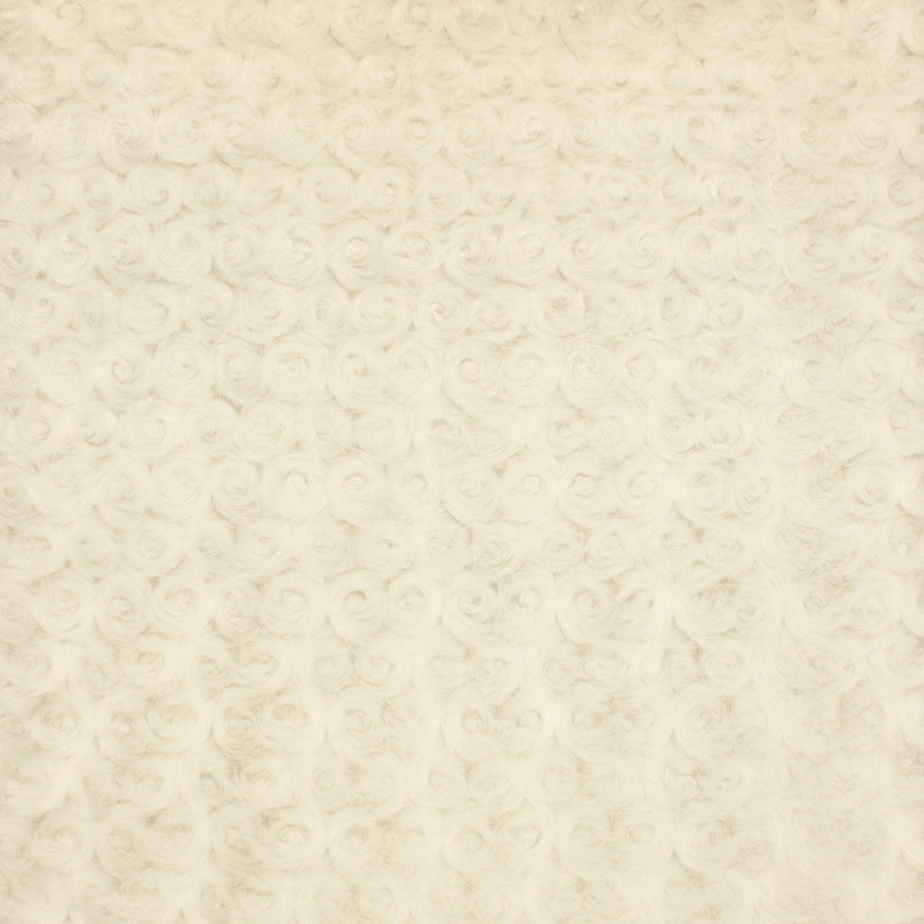Minky Rosebud fabric, baby item application