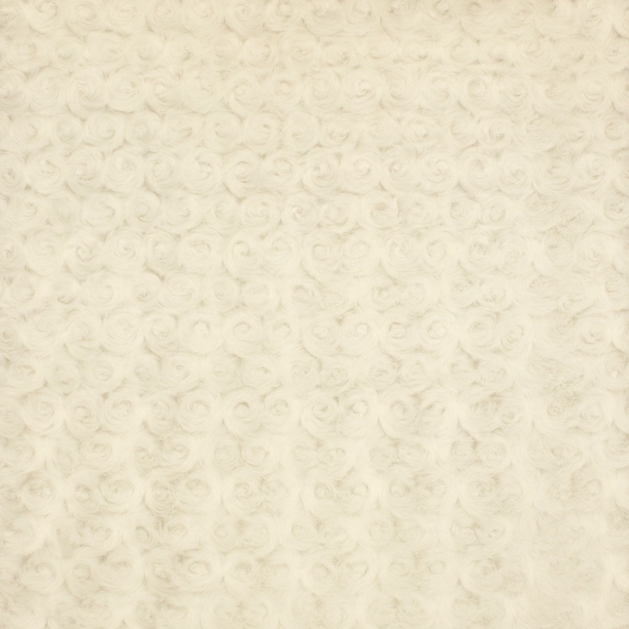 Minky Rosebud fabric, baby item application