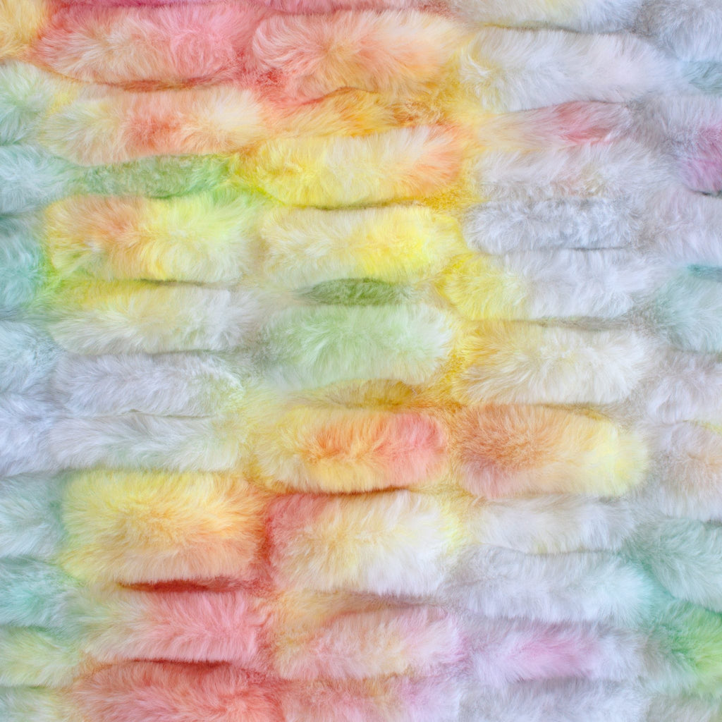 Jubilee Sharpei Snuggle minky fabric, folded drape