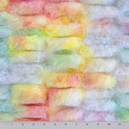 Jubilee Sharpei minky fabric, surface close-up