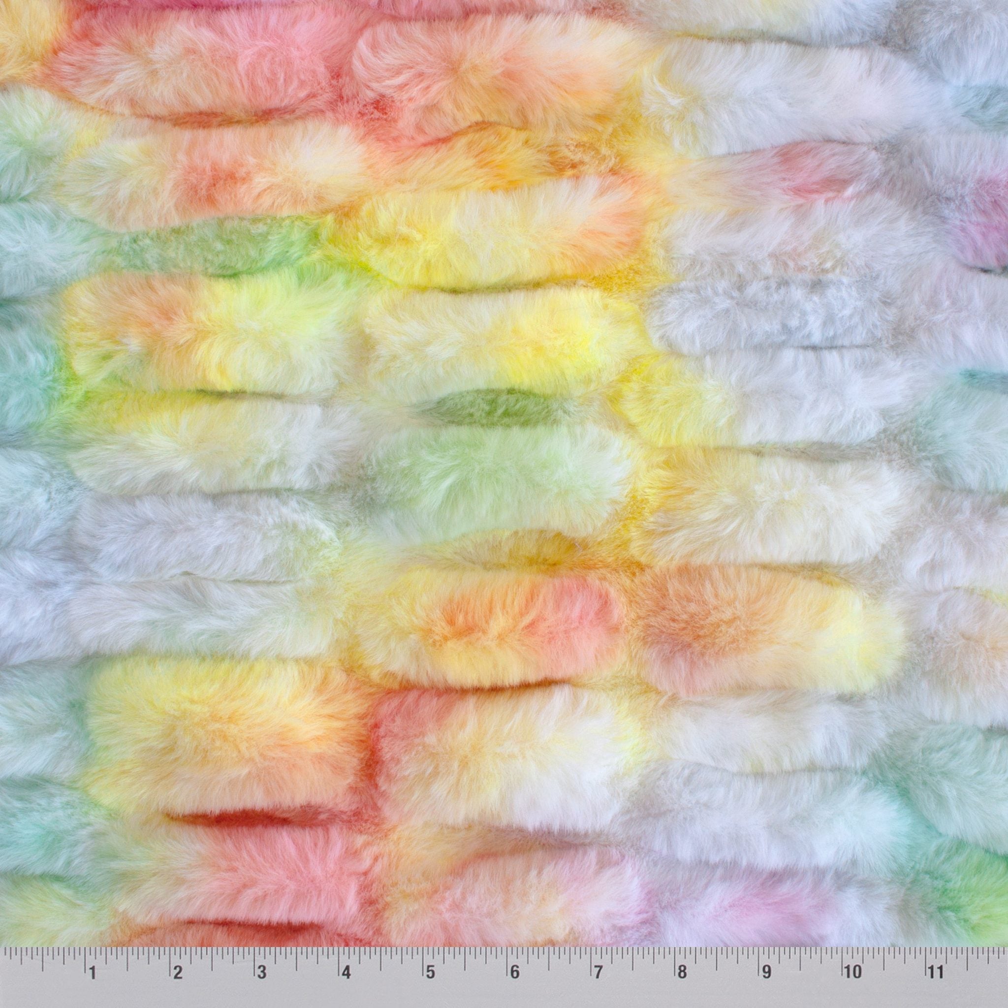 Jubilee Sharpei minky fabric, surface close-up