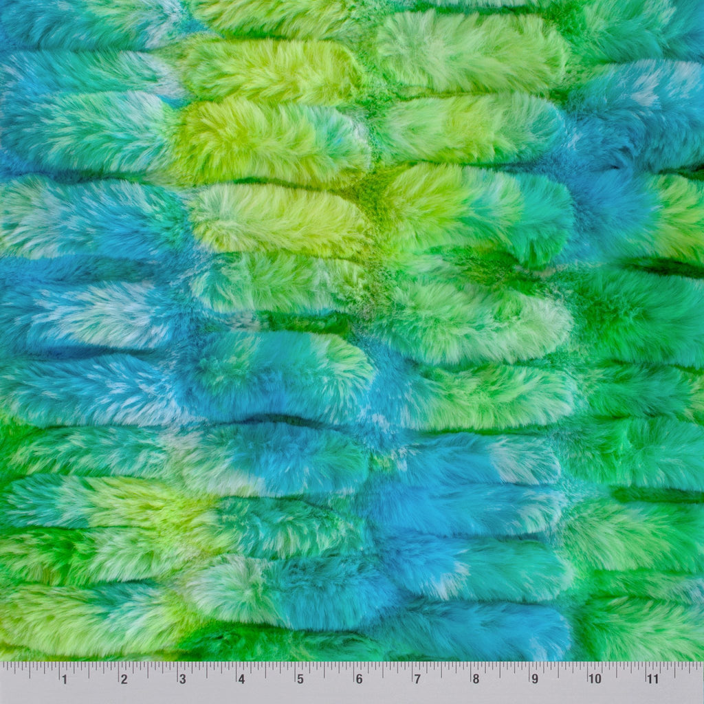 Jubilee Sharpei minky fabric, draped fold detail