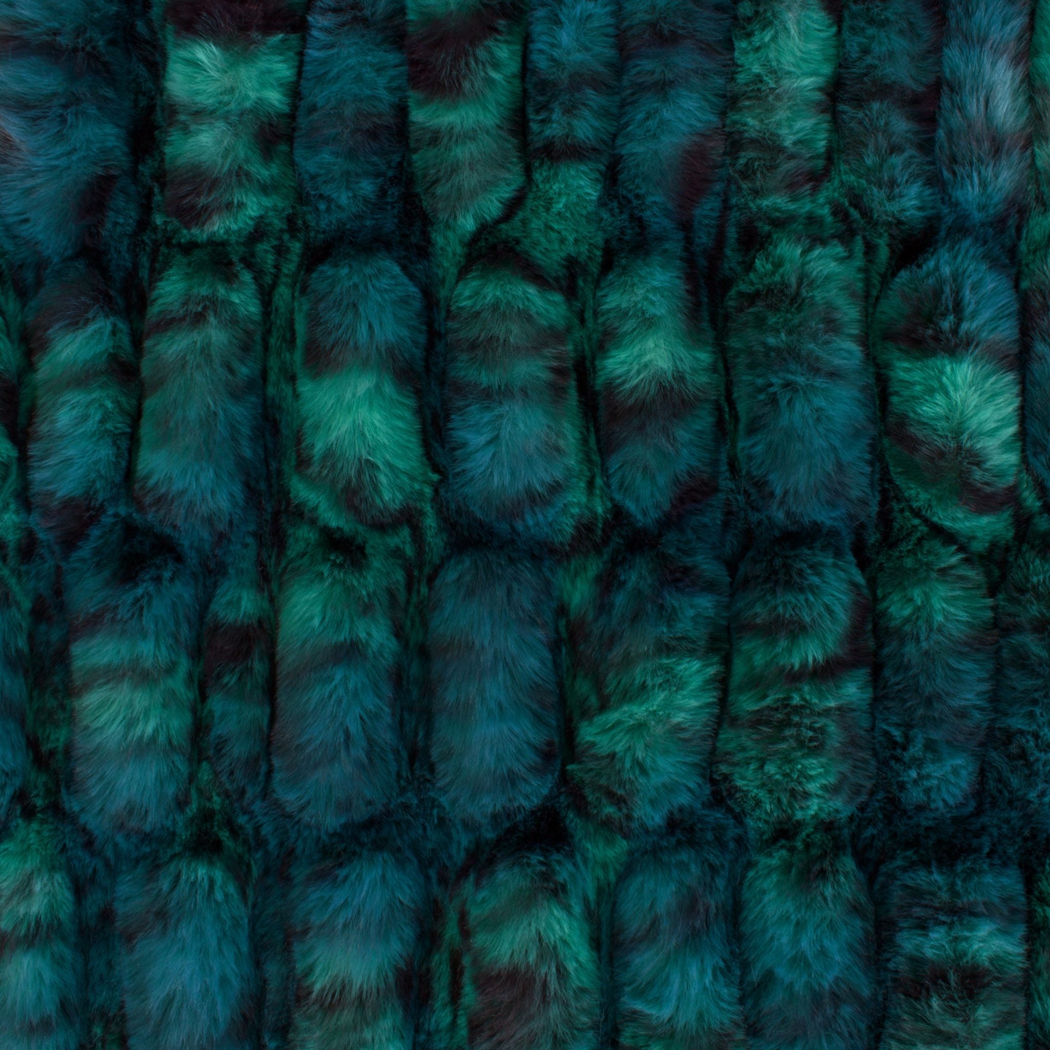 Leopard Sharpei Snuggle minky fabric, swatch
