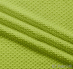 Solid Minky Dot Greens minky fabric, apple green swatch