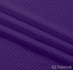Solid Minky Dot Purples minky fabric, bright purple swatch