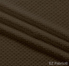 Silky Minky Dot Brown by EZ Fabric